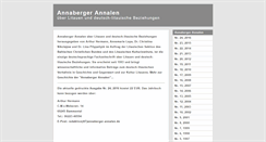 Desktop Screenshot of annaberger-annalen.de
